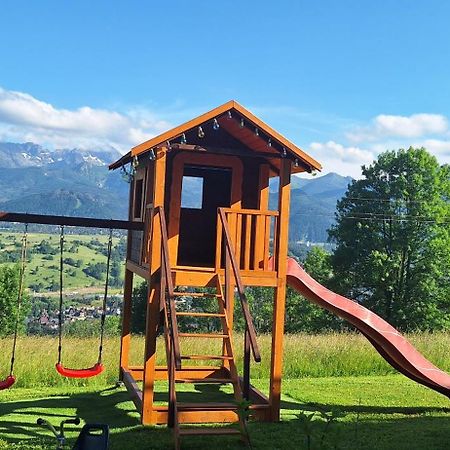 זאוב Domki Widokowe Wooden Luxury Chalet & Jacuzzi מראה חיצוני תמונה