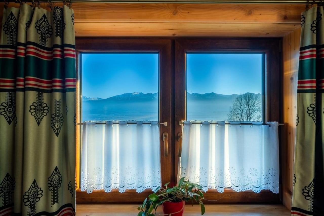 זאוב Domki Widokowe Wooden Luxury Chalet & Jacuzzi מראה חיצוני תמונה